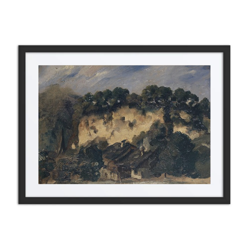 Houses by a Quarry
