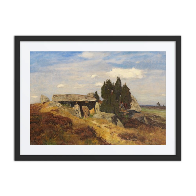 Hünengrab in Der Heide