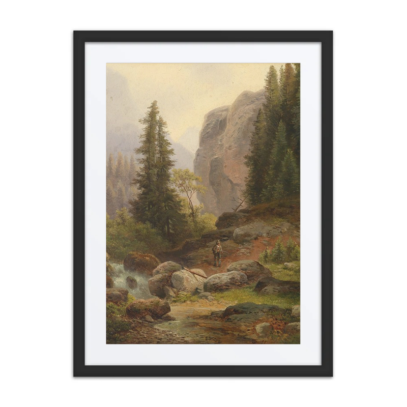 Hunter in the High Mountains