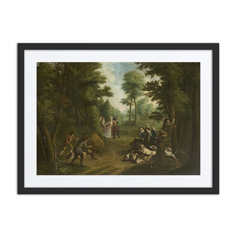 Hunting a Wild Boar