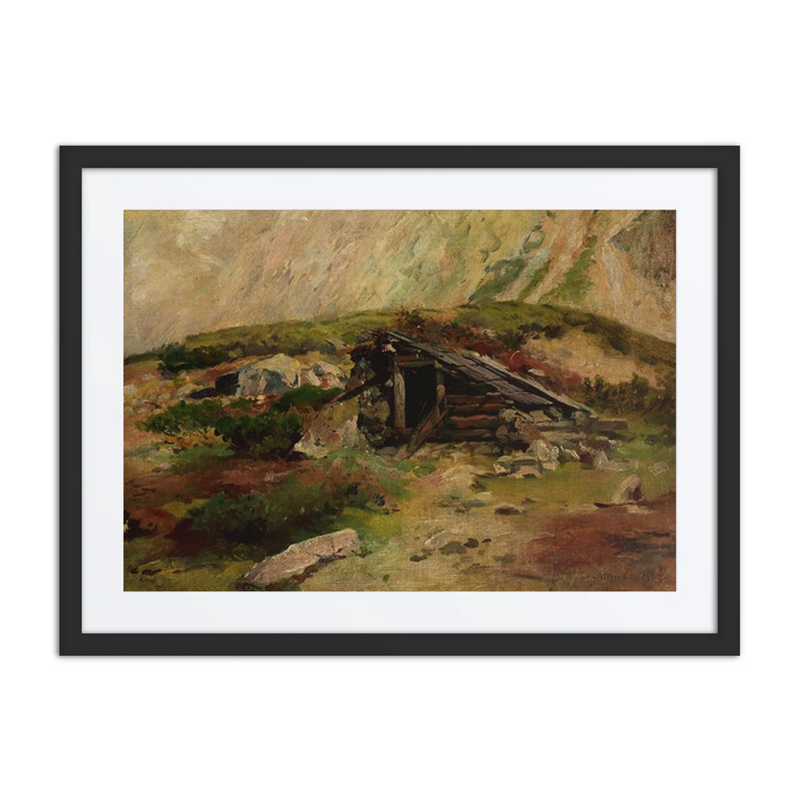 Hut in the Tatra Mountains