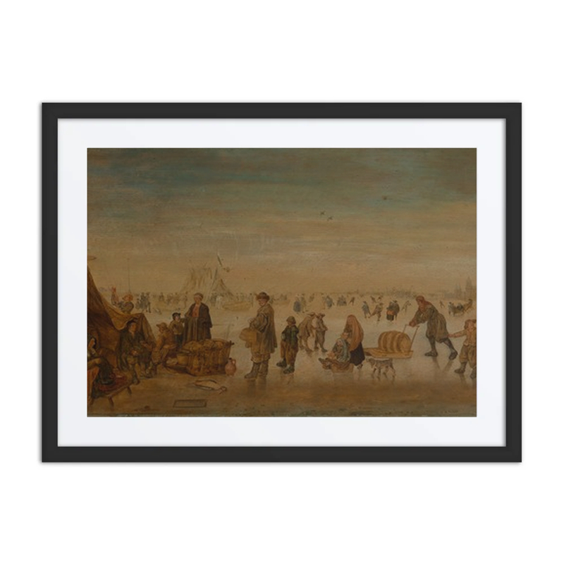 Ice Fun on a Frozen River