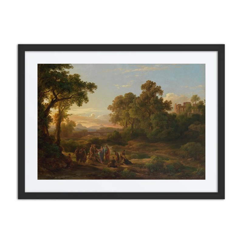 Ideal Landscape with Christ and the Disciples