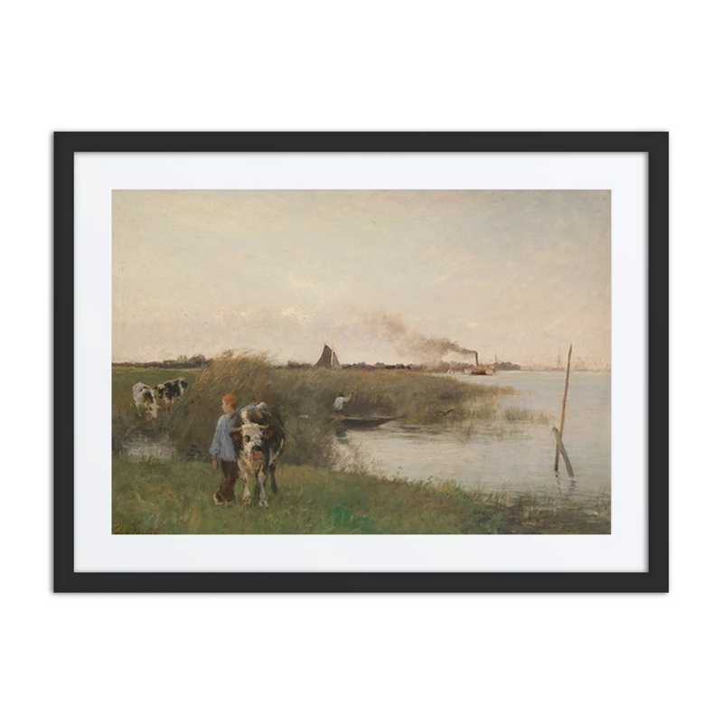 Idyllic River Landscape