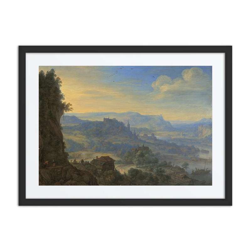 Imaginary River Landscape
