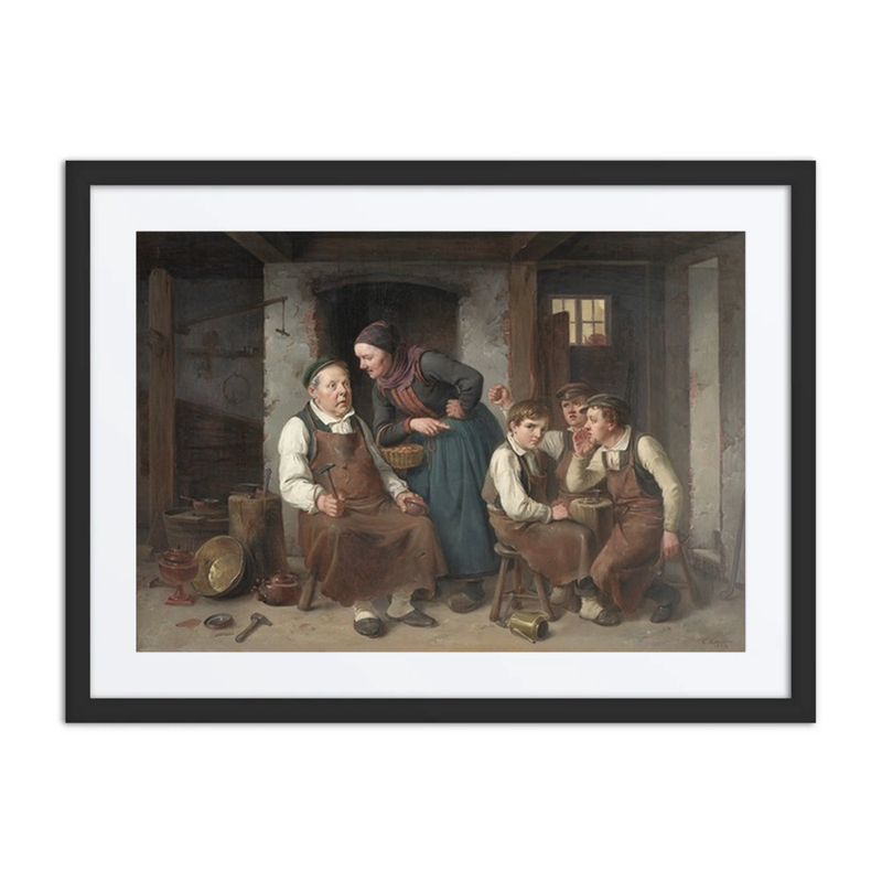 In a coppersmith’s Workshop