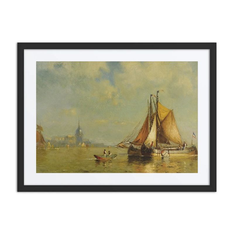 In Dordrecht Harbor, Holland