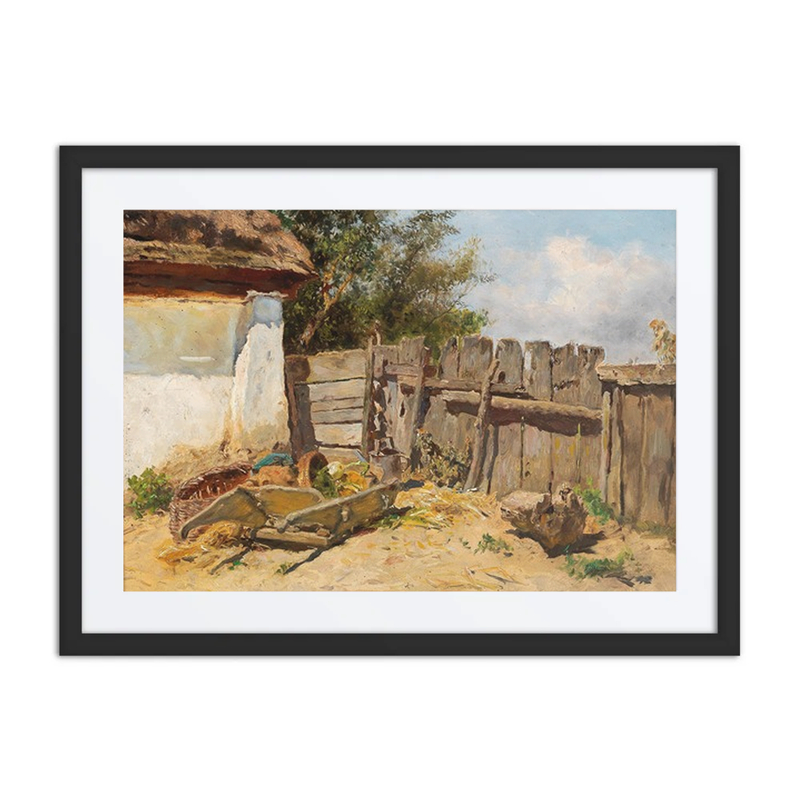In the Farmhouse Garden