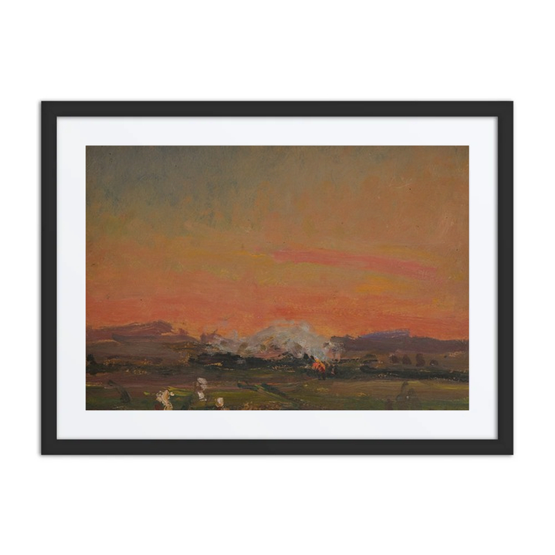 In the Field (Sunset in Ukraine)