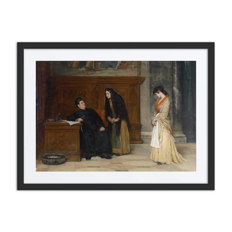 In the Sacristy