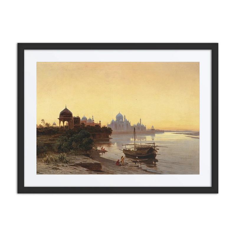 India, Taj Mahal at Dusk