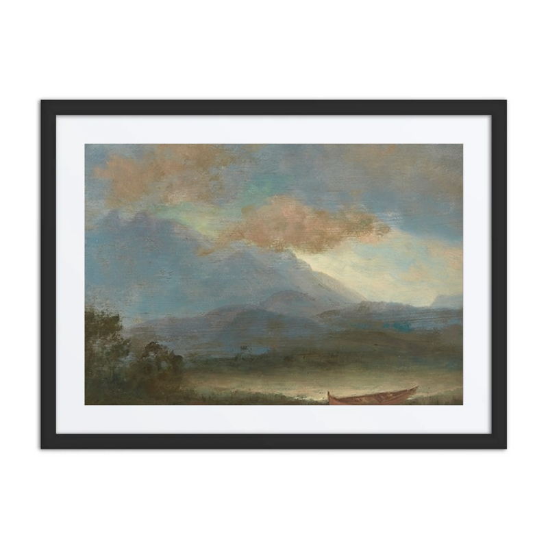 Indian Canoe at Lakeside