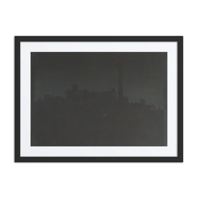 Industrial Buildings at Night