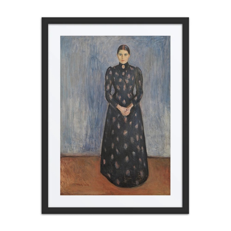 Inger in Black and Violet