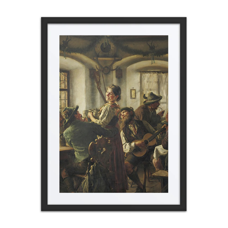 Inside a Bavarian Tavern