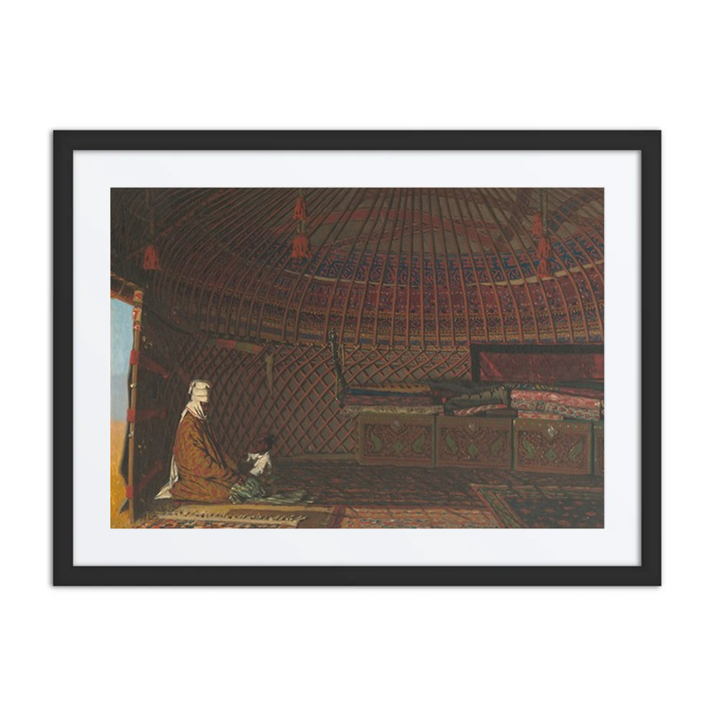 Inside the Tent of a Rich Kirghiz