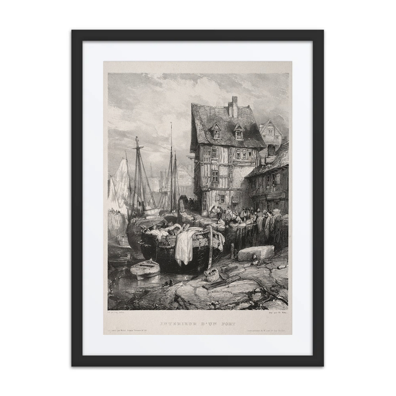 Intérieur d’Un Port