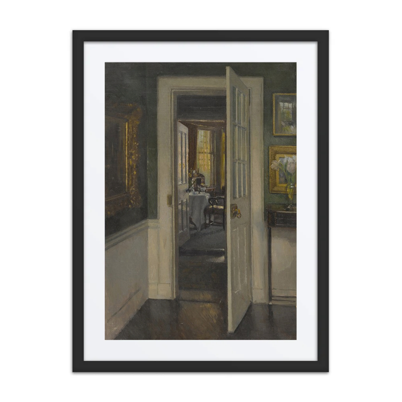 Interior Looking Through to Morning Room