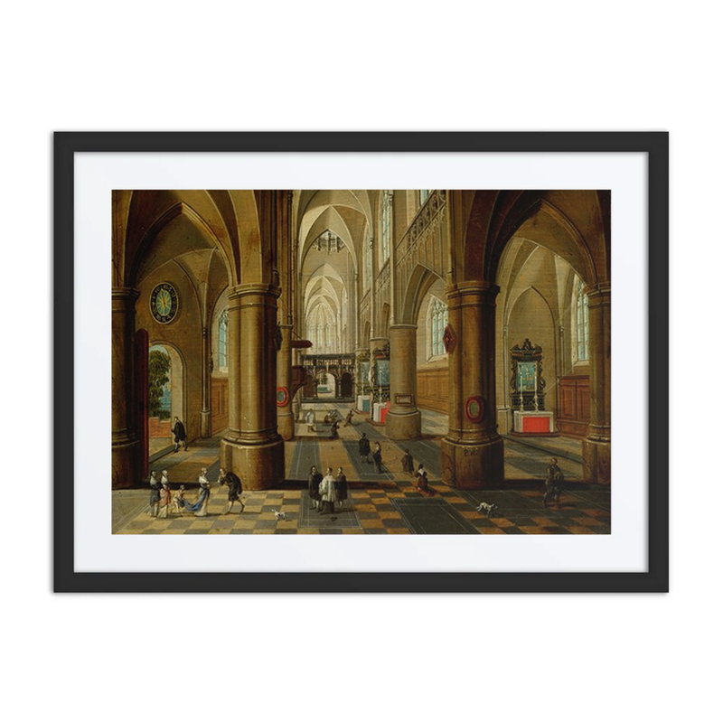 Interior of a Gothic Church
