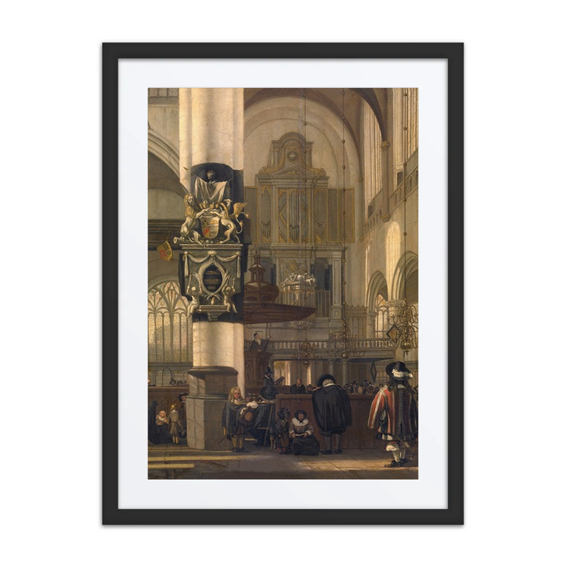 Interior of a Protestant Church