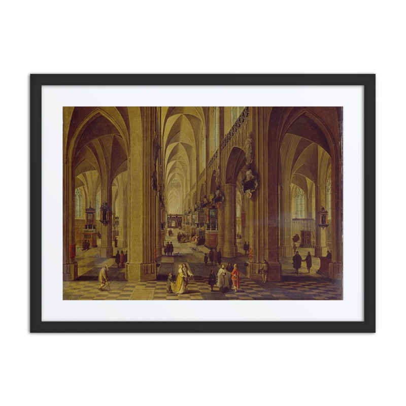 Interior of Antwerp Cathedral
