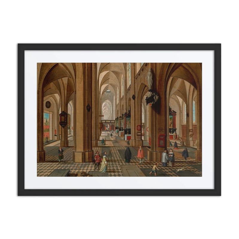 Interior of Antwerp Cathedral