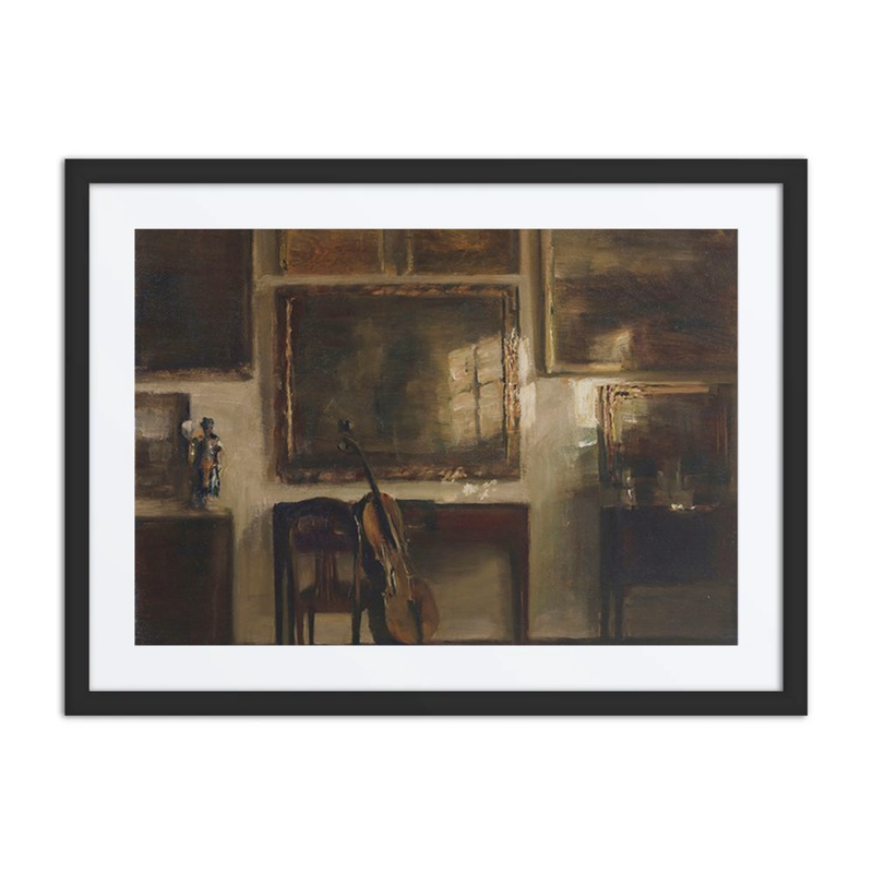 Interior with a Cello