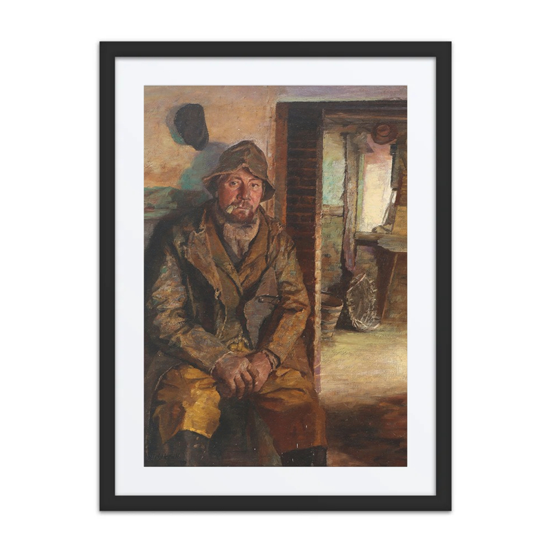 Interior with a Fisherman