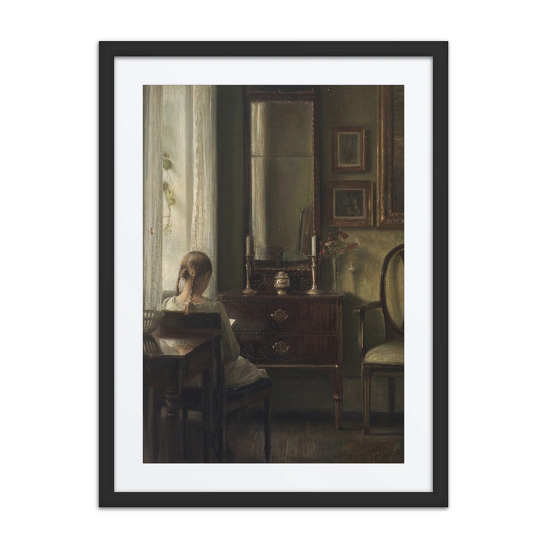Interior with a Girl Reading