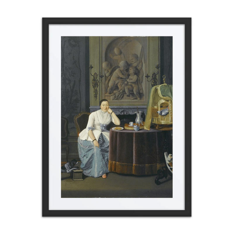 Interior with a Lady