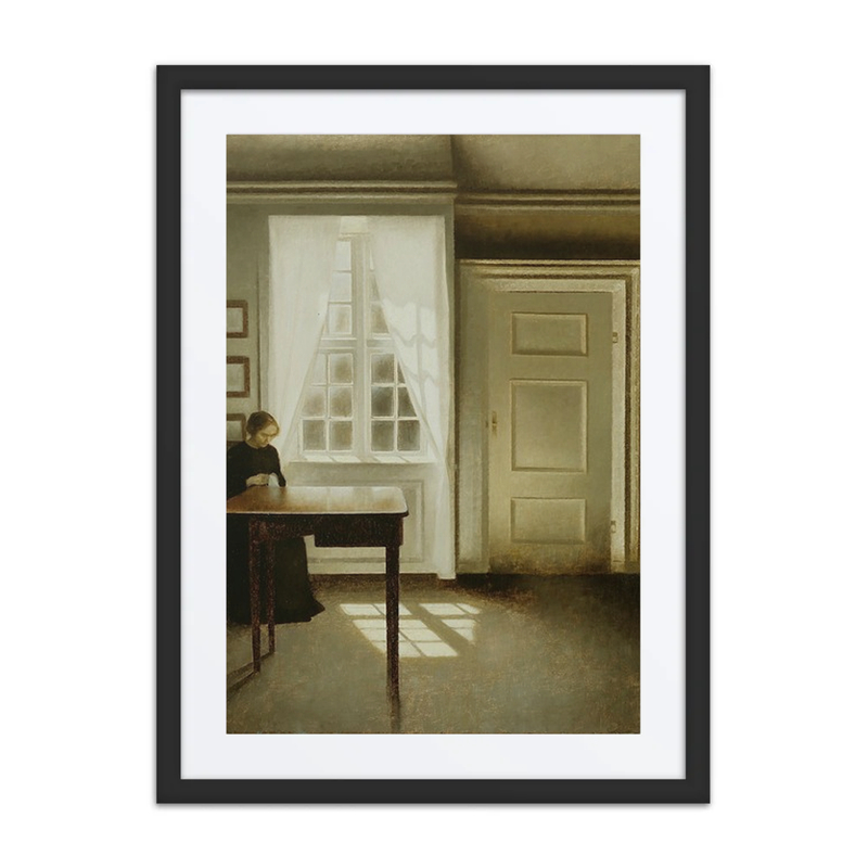 Interior with a Lady
