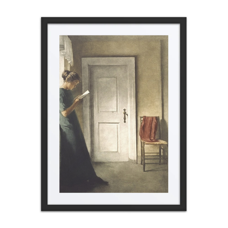 Interior with a Red Shawl