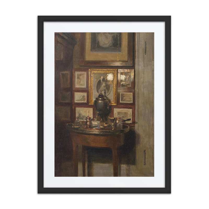 Interior with a Samovar. Evening