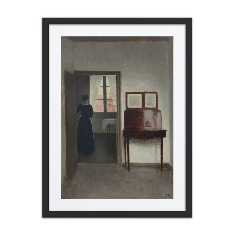 Interior with a Woman