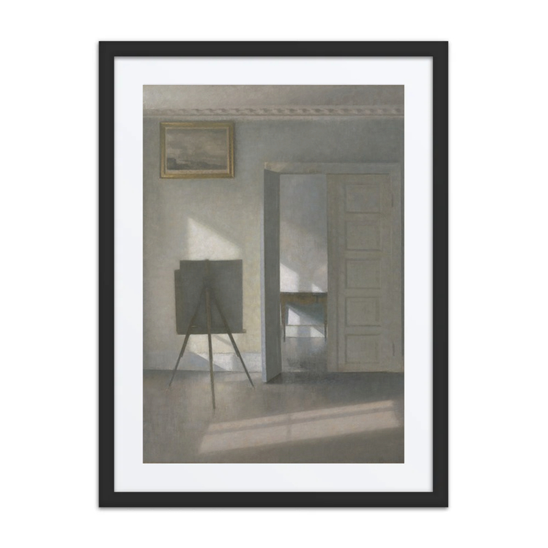 Interior with an Easel