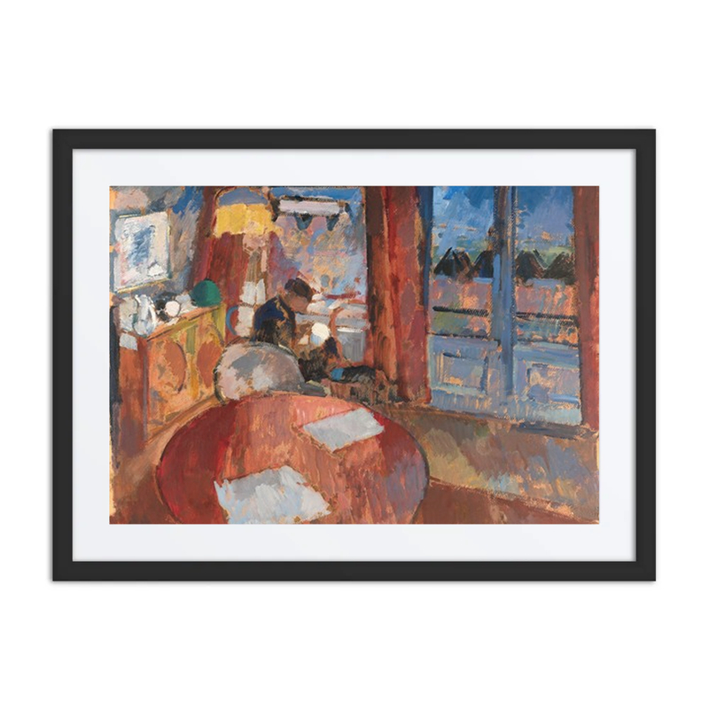 Interior with Embroiderer