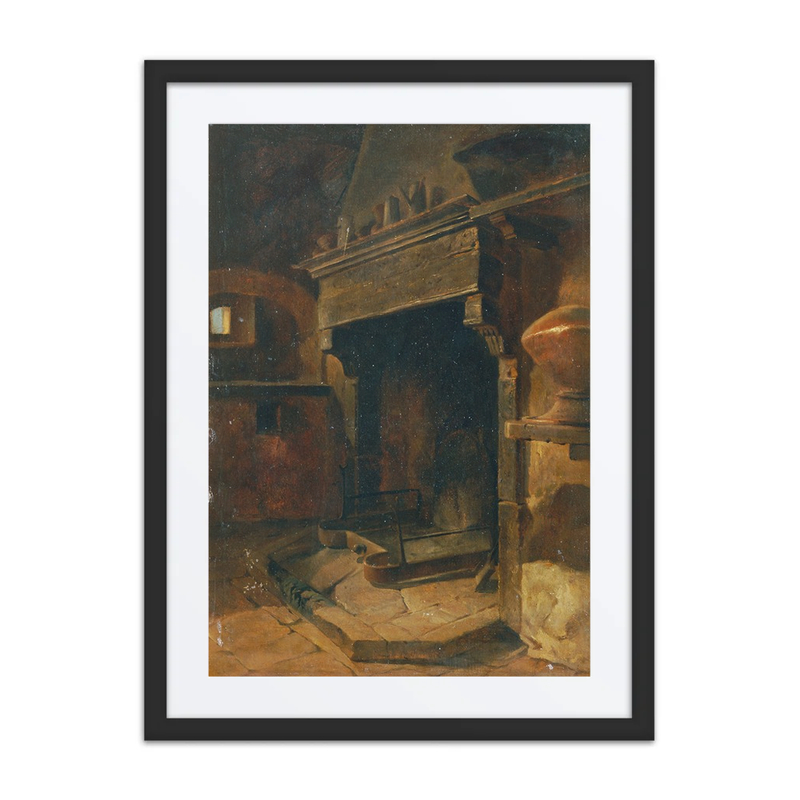 Interior with Fireplace