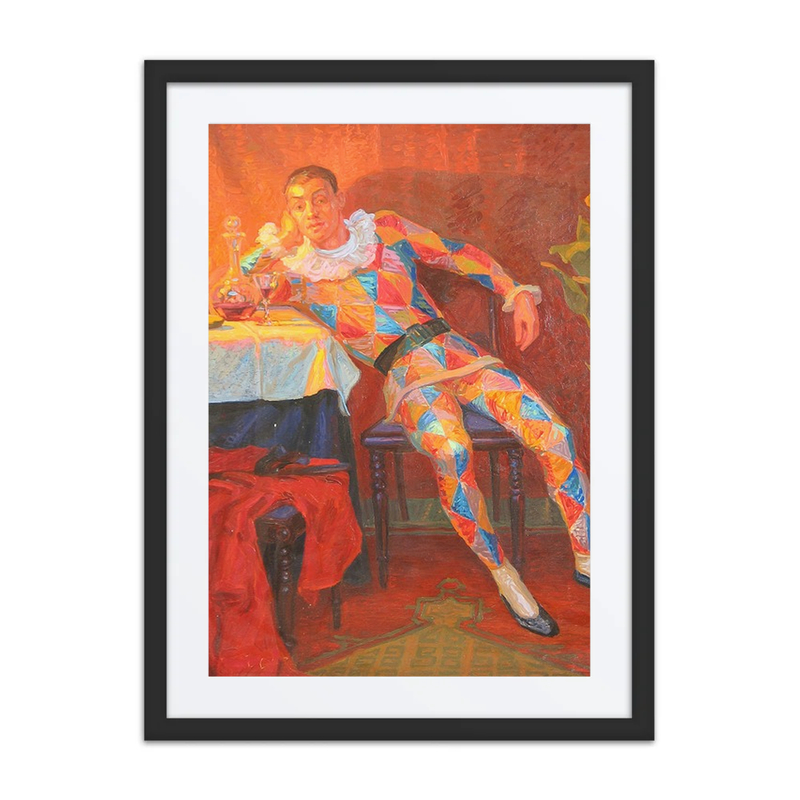 Interior with Harlequin