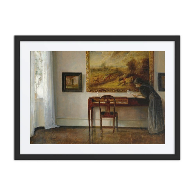 Interior with Painting