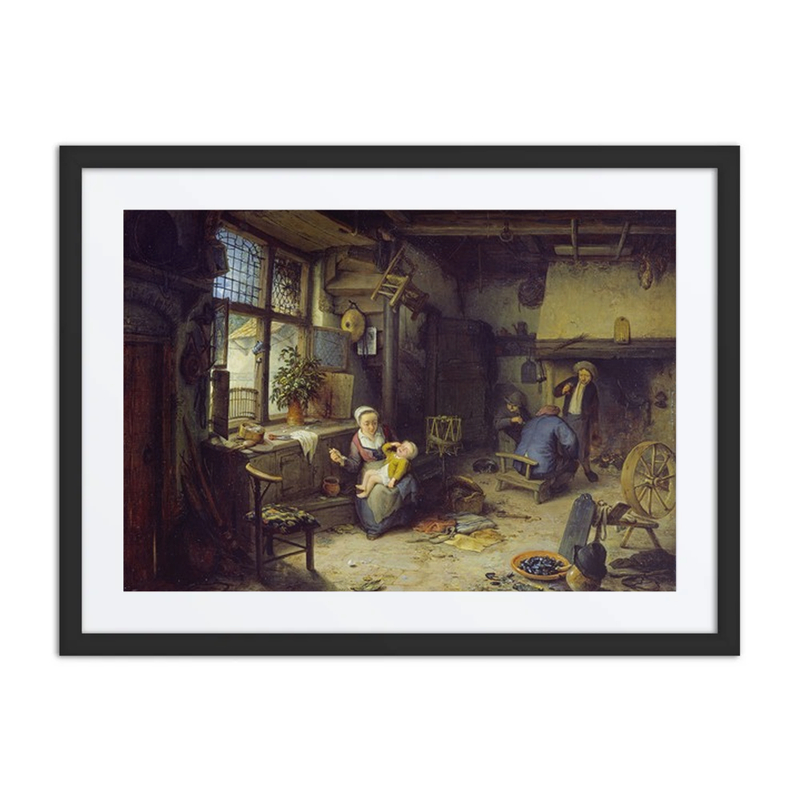 Interior with Peasants