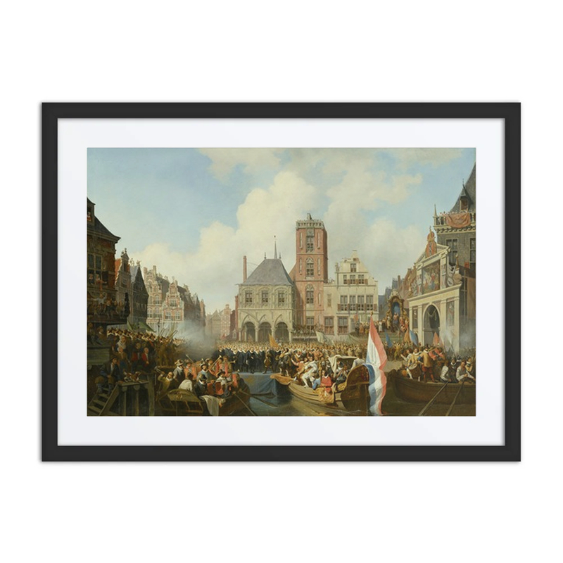 Intocht Van Prins Maurits Te Amsterdam