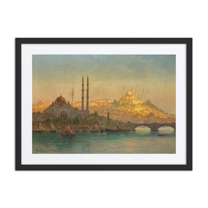 Istanbul, Valide and the Suleymaniye Mosque