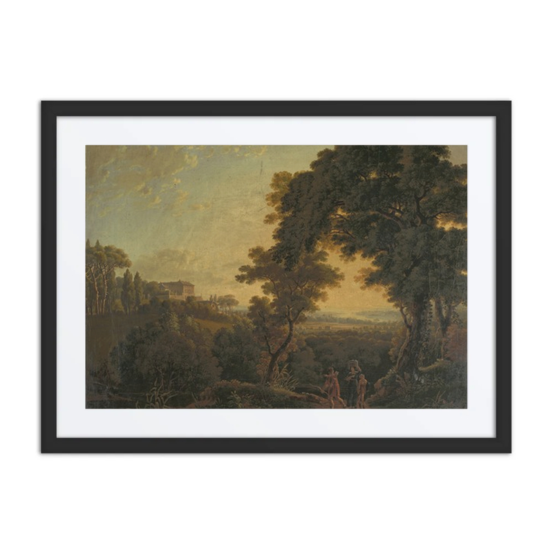 Italian Landscape, Lake Nemi