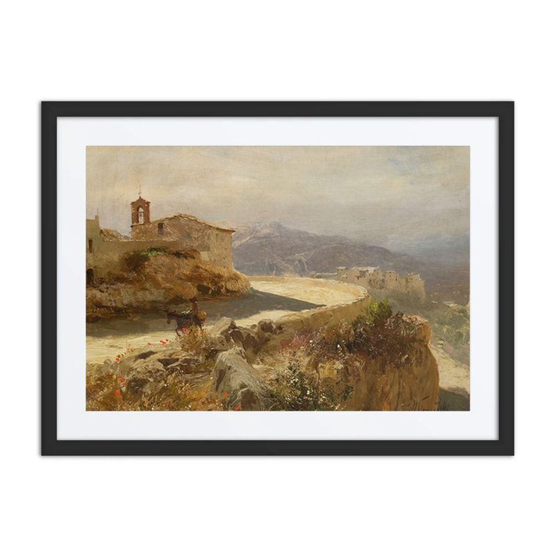 Italian Landscape with a Donkey