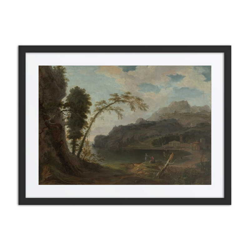 Italian Landscape with Mythological Figures