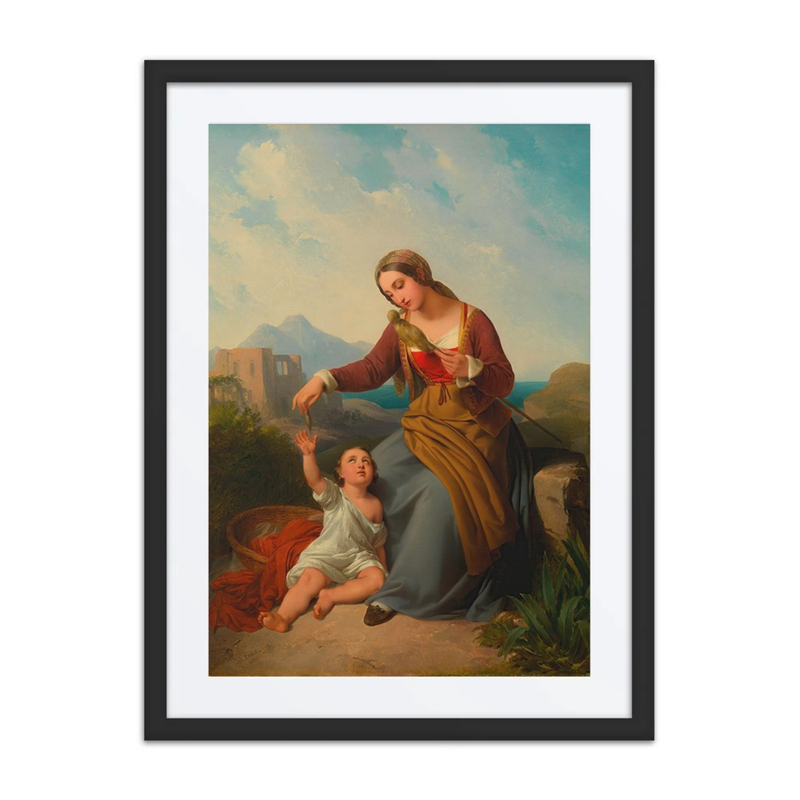 Italian Peasant Woman with Child