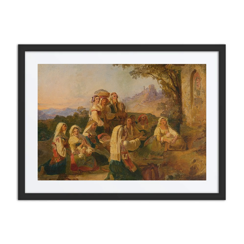 Italian Peasants at Prayer
