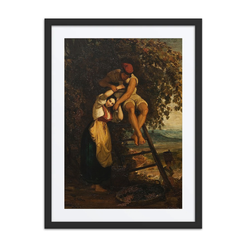 Italian Woman and Her Daughter