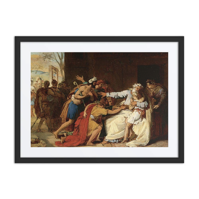 Jacob Refusing to Send Benjamin Away