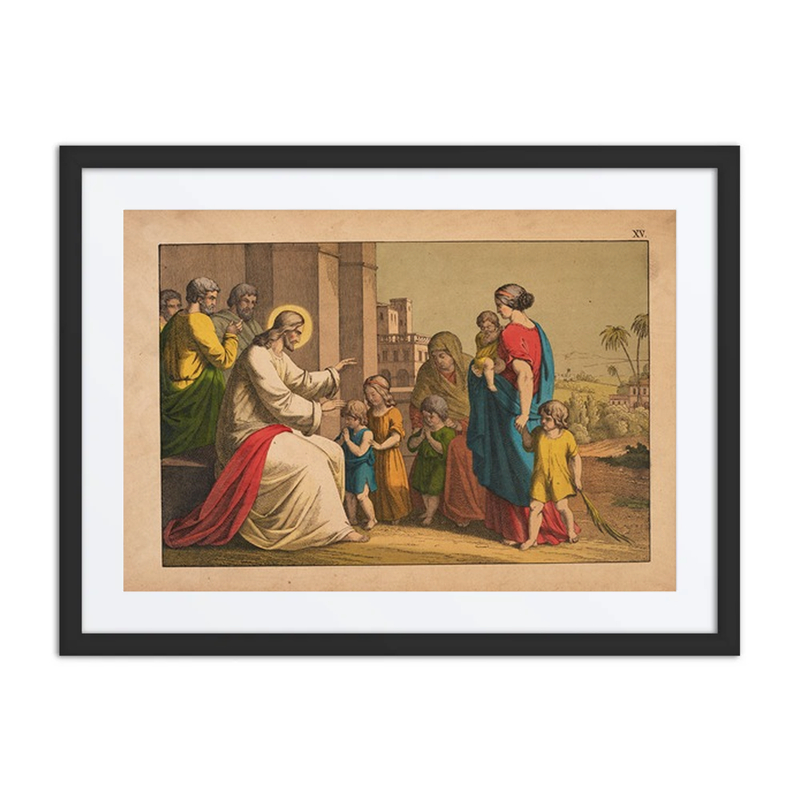 Jesus Blesses the Little Children